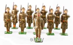 10 INFANTERIE FRANCE plomb creux G. M. / peinture d'origine