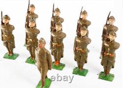 10 INFANTERIE FRANCE plomb creux G. M. / peinture d'origine