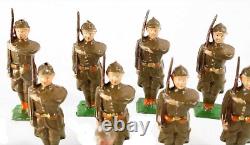 10 INFANTERIE FRANCE plomb creux G. M. / peinture d'origine