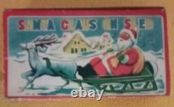1940's Santa Claus Mécanique Made In Occupied Japan