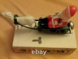 1940's Santa Claus Mécanique Made In Occupied Japan