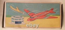 1950's Carrousel D'avions Dans Sa Boite Made In France