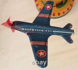 1950's Carrousel D'avions Dans Sa Boite Made In France