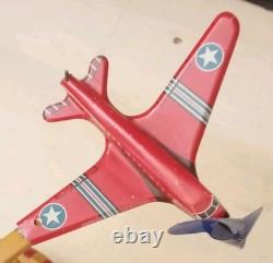 1950's Carrousel D'avions Dans Sa Boite Made In France