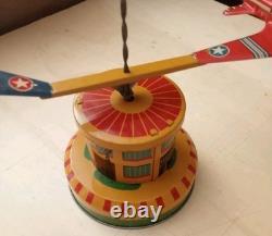 1950's Carrousel D'avions Dans Sa Boite Made In France