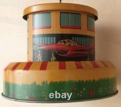 1950's Carrousel D'avions Dans Sa Boite Made In France