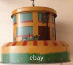 1950's Carrousel D'avions Dans Sa Boite Made In France