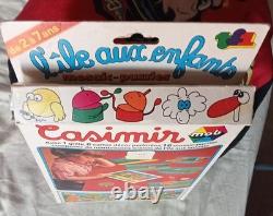 1970's Génération Goldorak L'île Aux Enfants Casimir Jeu Mob Made In France