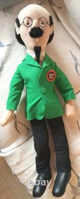 1985 Tintin Poupée Professeur Tournesol? Pour Les Huiles Fruit D'or