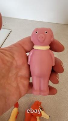 2000 Figurine POUET Aglaé et Sidonie Croquetou Agenor no Delacoste ORTF Vintage