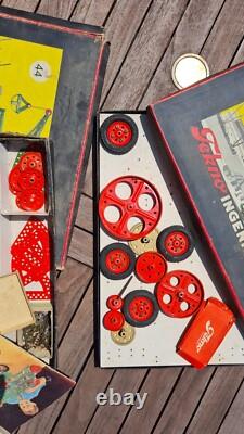 2 Anciennes Boites De Jeux Construction Fekno Meccano Allemand Avec Notice
