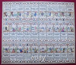 3 Puzzles anciens Les Départements en Action Matenet Bussière, vers 1880