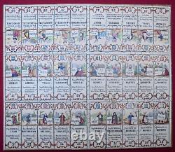 3 Puzzles anciens Les Départements en Action Matenet Bussière, vers 1880