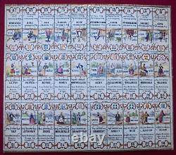 3 Puzzles anciens Les Départements en Action Matenet Bussière, vers 1880