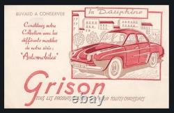 6 BUVARDS GRISON publicitaires / jouet ancien