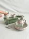 6 Pièces Pour Toilette De Poupée En Porcelaine, Dinette Ancienne