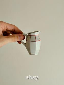 6 Pièces pour toilette de poupée en porcelaine, dinette ancienne