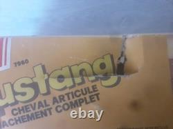 ACTION JOE CHEVAL MUSTANG Pur Sang Harnachement Complet En Boite Vintage Ceji