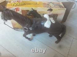 ACTION JOE CHEVAL MUSTANG Pur Sang Harnachement Complet En Boite Vintage Ceji