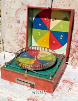 ANCIEN JEU de LOTERIE dans sa BOITE D'ORIGINE vers 1910