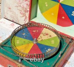 ANCIEN JEU de LOTERIE dans sa BOITE D'ORIGINE vers 1910