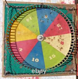 ANCIEN JEU de LOTERIE dans sa BOITE D'ORIGINE vers 1910