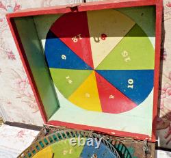 ANCIEN JEU de LOTERIE dans sa BOITE D'ORIGINE vers 1910