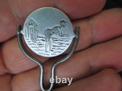 ANCIEN thaumatrope FRANCAIS érotique JEU JOUET OPTIQUE PRE-CINEMA Ca 1930 24 mm