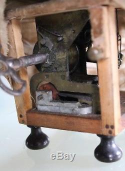 AUTOMATE THEROUDE mécanique La joueuse de guitare 1850 Jouet ancien XIX