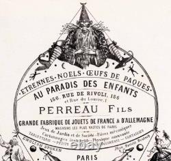 AU PARADIS DES ENFANTS 1870 / jeu jouet ancien magie