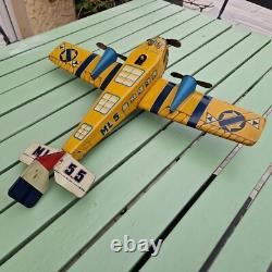 AVION trimoteur ML55 ML (MARTINANT et LARNAUDE) tole 51 cm