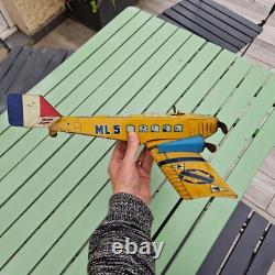 AVION trimoteur ML55 ML (MARTINANT et LARNAUDE) tole 51 cm