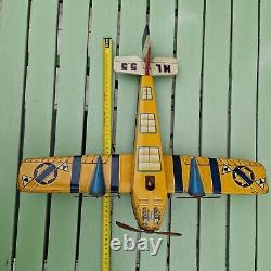 AVION trimoteur ML55 ML (MARTINANT et LARNAUDE) tole 51 cm