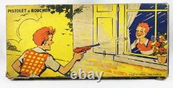 Air-Lux (Pistolet à Bouchon) J. A. Paris (1950's) Neuf en Boite