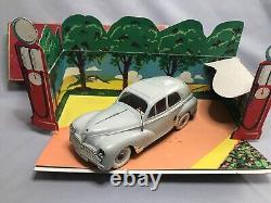 Aj628 Gege Gg Gaspard Gaubier Peugeot 203 Phares Electriques Boite Diorama