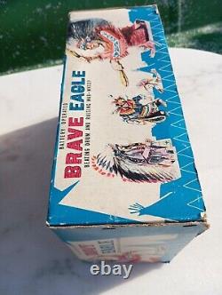 Ancien Automate Bettery Toys Brave Eagle Etat Neuf En Boite