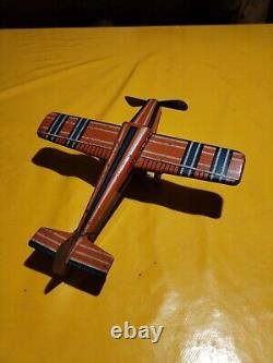 Ancien Avion Mecanique Tole