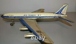 Ancien Avion en Tôle Air France Boeing 707 Intercontinental Joustra à Friction
