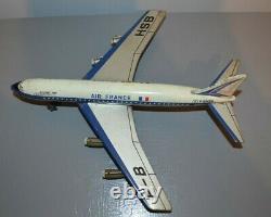 Ancien Avion en Tôle Air France Boeing 707 Intercontinental Joustra à Friction