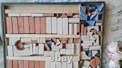 Ancien Boite Construction Pierre Le Castor Fb Paris Jouet