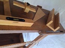 Ancien Etabli En Bois Outil Jouet enfant Déco Vintage