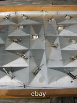 Ancien Jeu Babby Foot de table Vintage TECHNI-FOOT en Bois & Métal 90 cm