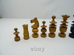 Ancien Jeu Echec Et Jacquet Trictrac Backgammon Coffret Bois Old Chess Game