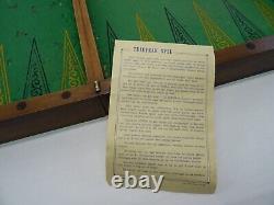 Ancien Jeu Echec Et Jacquet Trictrac Backgammon Coffret Bois Old Chess Game