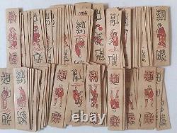 Ancien Jeu de Cartes Vietnamien To Tom 120 Cartes Complet Jeu d'Asie Tu Tam Bai