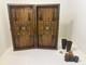 Ancien Jeu De Backgammon En Bois Nacre Fait Main/mosaïque/turc/ottoman