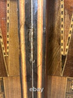 Ancien Jeu de backgammon en bois nacre fait main/Mosaïque/Turc/ottoman