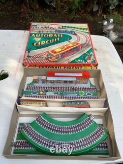 Ancien Jouet Autorail Cuircuit De La Marque Gem