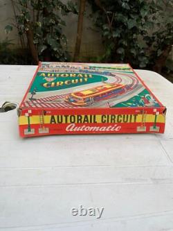 Ancien Jouet Autorail Cuircuit De La Marque Gem