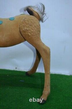 Ancien Jouet Figurine De Bambi Annee 50 Peluche Articule Du Film Walt Dysney